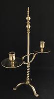 Arts & Crafts Brass Adjustable Two Branch Students Candelabra (2 of 5) Arts & Crafts Brass Adjustable Two Branch Students Candelabra (2 of 5)