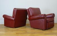 British 1940s Leather Club Armchairs we Have 2 (3 of 12) British 1940s Leather Club Armchairs we Have 2 (3 of 12)