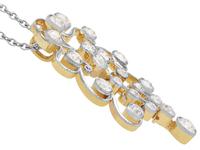 2.27ct Diamond and 14ct Yellow Gold Pendant - Antique Circa 1910 (7 of 9) 2.27ct Diamond and 14ct Yellow Gold Pendant - Antique Circa 1910 (7 of 9)