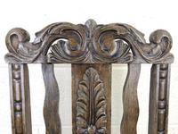 19th Century Antique Gothic Carved Oak Chair (7 of 8) 19th Century Antique Gothic Carved Oak Chair (7 of 8)