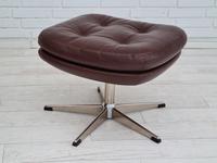 H.W.Klein, Danish swivel armchair, 70s, leather, original upholstery, very good condition (18 of 19) H.W.Klein, Danish swivel armchair, 70s, leather, original upholstery, very good condition (18 of 19)