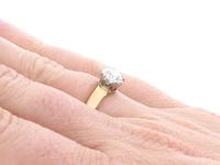1.34ct Diamond and 22ct Rose Gold Solitaire Ring - Antique 1887 (9 of 9) 1.34ct Diamond and 22ct Rose Gold Solitaire Ring - Antique 1887 (9 of 9)