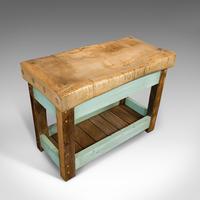 Antique Butcher's Block, English, Beech, Teak, Work Table, Kitchen Island, 1900 (8 of 12) Antique Butcher's Block, English, Beech, Teak, Work Table, Kitchen Island, 1900 (8 of 12)