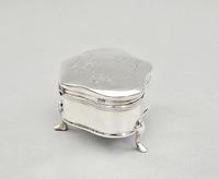 Edwardian Silver Jewellery Box by Saunders & Shepherd, Chester 1908 (4 of 7) Edwardian Silver Jewellery Box by Saunders & Shepherd, Chester 1908 (4 of 7)