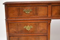 Large Antique Walnut Leather Top Pedestal Desk (2 of 12) Large Antique Walnut Leather Top Pedestal Desk (2 of 12)