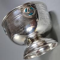 Rare Arts & Crafts Liberty & Co HM Silver & Enamel Cymric Bowl c.1905- Signed (5 of 14) Rare Arts & Crafts Liberty & Co HM Silver & Enamel Cymric Bowl c.1905- Signed (5 of 14)