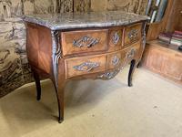 19th Century French Inlaid Commode with Marble Top (2 of 6) 19th Century French Inlaid Commode with Marble Top (2 of 6)