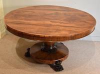 19th Century Rosewood Breakfast Table with Hairy Paw Feet (6 of 9) 19th Century Rosewood Breakfast Table with Hairy Paw Feet (6 of 9)