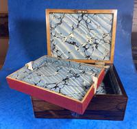 George III Rosewood Tunbridge Ware Box with Specimen Wood Inlay (14 of 15) George III Rosewood Tunbridge Ware Box with Specimen Wood Inlay (14 of 15)