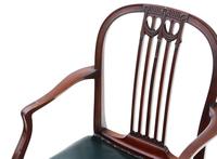 Set of 10 (8+2) mahogany dining chairs 19th Century (7 of 11) Set of 10 (8+2) mahogany dining chairs 19th Century (7 of 11)