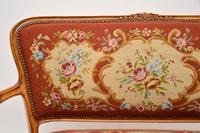 Antique French Needlepoint Salon Two Seater Sofa (12 of 12) Antique French Needlepoint Salon Two Seater Sofa (12 of 12)