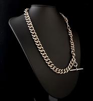 Antique Silver Albert Watch Chain, Heavy (2 of 13) Antique Silver Albert Watch Chain, Heavy (2 of 13)