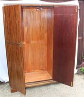 1940s Large 3 Door Mahogany Wardrobe with Good Interior (4 of 4) 1940s Large 3 Door Mahogany Wardrobe with Good Interior (4 of 4)