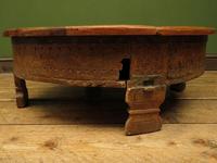 Antique Carved Indian Chakki Table Coffee Table with Lid (8 of 14) Antique Carved Indian Chakki Table Coffee Table with Lid (8 of 14)