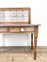 Antique Pine Tile Back Washstand (3 of 15) Antique Pine Tile Back Washstand (3 of 15)