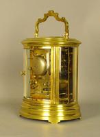 Oval Repeating Carriage Clock with Calendar & Alarm (4 of 10) Oval Repeating Carriage Clock with Calendar & Alarm (4 of 10)
