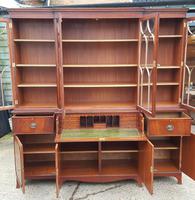 Georgian Design Mahogany Breakfront Secretaire Bookcase (5 of 8) Georgian Design Mahogany Breakfront Secretaire Bookcase (5 of 8)