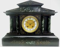 Fine Slate & Marble Mantel Clock 8 Day Striking Mantle Clock (6 of 9) Fine Slate & Marble Mantel Clock 8 Day Striking Mantle Clock (6 of 9)
