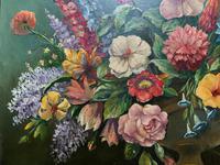An Extraordinary Original 1952 Vintage French Still Life Of Flowers Oil Painting (6 of 11) An Extraordinary Original 1952 Vintage French Still Life Of Flowers Oil Painting (6 of 11)