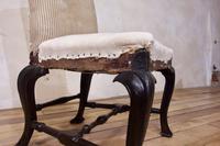 18th Century Ebonised & Upholstered Queen Anne Side Chair (5 of 13) 18th Century Ebonised & Upholstered Queen Anne Side Chair (5 of 13)
