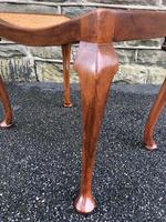 Antique Walnut & Bergere Stool (4 of 6) Antique Walnut & Bergere Stool (4 of 6)