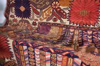 Large Mid 20th Century Colourful Flat Weave Woolen Rug (13 of 15) Large Mid 20th Century Colourful Flat Weave Woolen Rug (13 of 15)