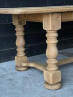 French Bleached Oak Refectory Farmhouse Dining Table (6 of 26) French Bleached Oak Refectory Farmhouse Dining Table (6 of 26)
