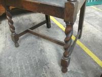 Oak Framed Barley Twist Elbow Chair (3 of 3) Oak Framed Barley Twist Elbow Chair (3 of 3)