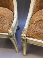 Pair of Empire French Painted Chairs (10 of 10) Pair of Empire French Painted Chairs (10 of 10)