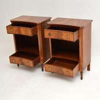 Pair of Antique Regency Style Mahogany Bedside Cabinets (9 of 10) Pair of Antique Regency Style Mahogany Bedside Cabinets (9 of 10)