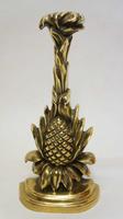 Victorian 13" brass door stop, door porter - Pineapple (4 of 9) Victorian 13" brass door stop, door porter - Pineapple (4 of 9)