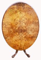 Victorian Burr Walnut Loo Table (2 of 6) Victorian Burr Walnut Loo Table (2 of 6)