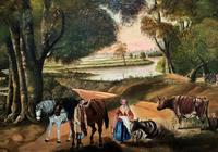 Huge Fabulous 19thc Continental Farming Country Landscape Oil Painting (10 of 19) Huge Fabulous 19thc Continental Farming Country Landscape Oil Painting (10 of 19)