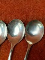 Antique Silver Plate Epns Art Deco Soup Spoons c.1920 (4 of 7) Antique Silver Plate Epns Art Deco Soup Spoons c.1920 (4 of 7)