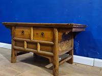 Chinese 19th Century Elm Altar Prayer Coffee Table 'Qing Dynasty' (8 of 8) Chinese 19th Century Elm Altar Prayer Coffee Table 'Qing Dynasty' (8 of 8)