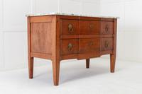 18th Century French Walnut Chest of Drawers with Marble Top (3 of 7) 18th Century French Walnut Chest of Drawers with Marble Top (3 of 7)