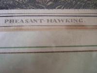 Late 18th Century Etching "Pheasant Hawking" by Samuel Howitt (6 of 6) Late 18th Century Etching "Pheasant Hawking" by Samuel Howitt (6 of 6)