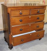 1900's Large Victorian Mahogany Chest Drawers 2 0ver 3 (4 of 4) 1900's Large Victorian Mahogany Chest Drawers 2 0ver 3 (4 of 4)