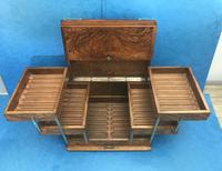 Victorian Brassbound Walnut Cigar Box (2 of 19) Victorian Brassbound Walnut Cigar Box (2 of 19)