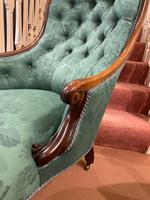 Mid Victorian Rosewood Library Armchair (3 of 5) Mid Victorian Rosewood Library Armchair (3 of 5)