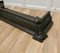 Art Nouveau Cast Iron Fender or Dog Grate (4 of 5) Art Nouveau Cast Iron Fender or Dog Grate (4 of 5)