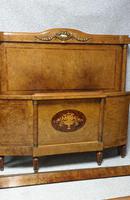 Fab Burr Walnut French Double Bed (7 of 9) Fab Burr Walnut French Double Bed (7 of 9)