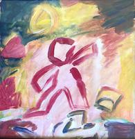 Original Gouache Painting 'the Entertainer' by Doreen Heaton Potworowski -Initialled c.1970 Framed (2 of 2) Original Gouache Painting 'the Entertainer' by Doreen Heaton Potworowski -Initialled c.1970 Framed (2 of 2)