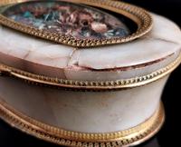 Antique French Jewellery Casket, Alabaster, Ormolu, Dried Flowers (7 of 13) Antique French Jewellery Casket, Alabaster, Ormolu, Dried Flowers (7 of 13)