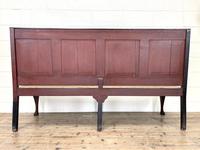 Antique George III Oak Settle Bench (10 of 10) Antique George III Oak Settle Bench (10 of 10)