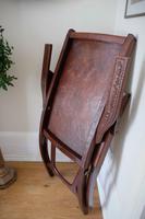 Peruvian Tooled Saddle Leather Folding Armchair (13 of 13) Peruvian Tooled Saddle Leather Folding Armchair (13 of 13)