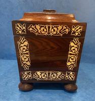 Regency Rosewood Twin Canister Tea Caddy (5 of 23) Regency Rosewood Twin Canister Tea Caddy (5 of 23)