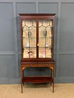 Inlaid Mahogany Display Cabinet by Shapland and Petter (20 of 21) Inlaid Mahogany Display Cabinet by Shapland and Petter (20 of 21)