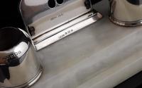 Art Deco Silver & Alabaster Desk Stand, Inkstand (8 of 13) Art Deco Silver & Alabaster Desk Stand, Inkstand (8 of 13)