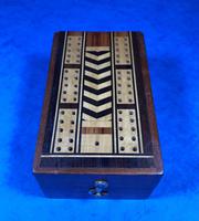 Victorian Inlaid Mahogany Crib Box (16 of 20) Victorian Inlaid Mahogany Crib Box (16 of 20)